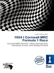 1954 I Cornwall MRC Formula 1 Race,6139679052,9786139679058