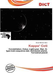 Kappa Ceti,6138127412,9786138127413