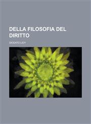 Della Filosofia del Diritto,1153476835,9781153476836