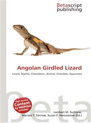 Angolan Girdled Lizard,6135255851,9786135255850