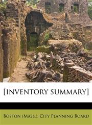[inventory summary],1178628574,9781178628579