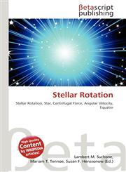 Stellar Rotation,6131010714,9786131010712