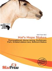Hal's Hope Stakes,6139659752,9786139659753