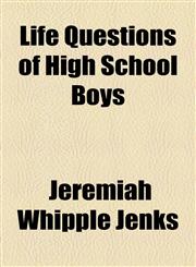 Life Questions of High School Boys,1154480844,9781154480849