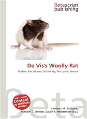 De Vis's Woolly Rat,6135407406,9786135407402