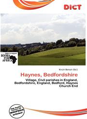 Haynes, Bedfordshire,620190512X,9786201905122