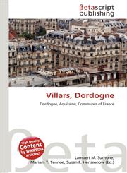 Villars, Dordogne,6134840653,9786134840651