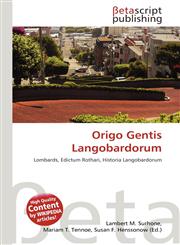 Origo Gentis Langobardorum,613629544X,9786136295442