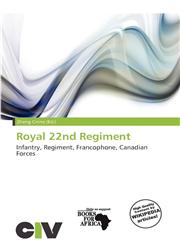 Royal 22nd Regiment,6200412472,9786200412478