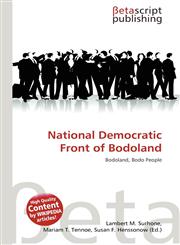 National Democratic Front of Bodoland,6136149109,9786136149103