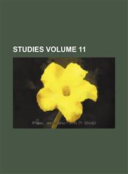 Studies Volume 11,1151830070,9781151830074