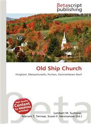 Old Ship Church,6135002309,9786135002300