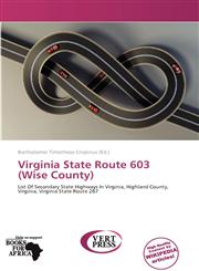 Virginia State Route 603 (Wise County),6139061784,9786139061785