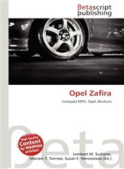 Opel Zafira,6135259083,9786135259087