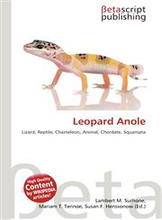 Leopard Anole,6135261614,9786135261615