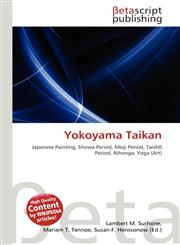 Yokoyama Taikan,6132123326,9786132123329