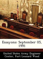 Essayons September 05, 1991,1288525109,9781288525102
