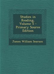 Studies in Reading, Volume 5,1287368247,9781287368243
