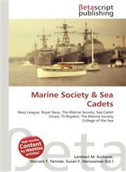 Marine Society & Sea Cadets,6131272700,9786131272707