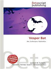 Vesper Bat,6131007535,9786131007538