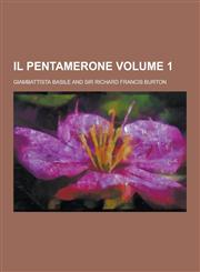 Il Pentamerone Volume 1,1230345582,9781230345581