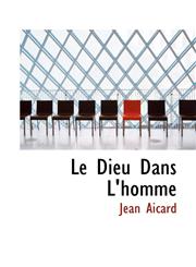 Le Dieu Dans L'homme,1116530473,9781116530476