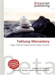 Taklung Monastery,6135019716,9786135019711