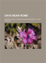Days Near Rome,1459043480,9781459043480