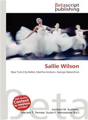 Sallie Wilson,6134852139,9786134852135