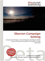 Eberron Campaign Setting,6135210130,9786135210132