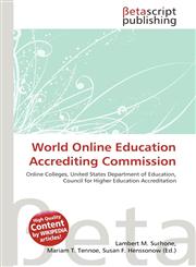 World Online Education Accrediting Commission,6133646721,9786133646728