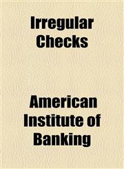 Irregular Checks,1154452832,9781154452839