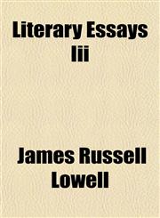 Literary Essays Iii,1153007789,9781153007788