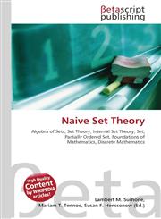 Naive Set Theory,613031079X,9786130310790