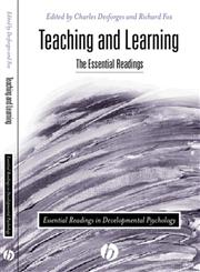 Teaching and Learning The Essential Readings,0631217487,9780631217480