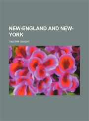 New-England and New-York,1150833319,9781150833311