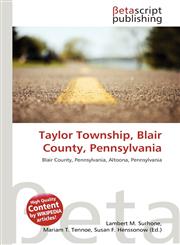 Taylor Township, Blair County, Pennsylvania,6137628205,9786137628201