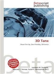 3D Tanx,6134758051,9786134758055