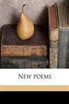 New poems,1177995913,9781177995917