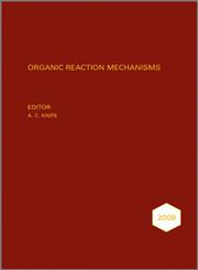 Organic Reaction Mechanisms, 2009,0470685948,9780470685945