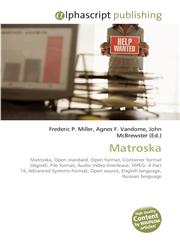 Matroska,6130258526,9786130258528