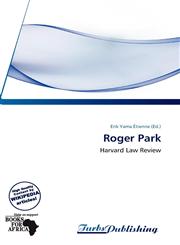 Roger Park,6137888568,9786137888568