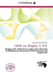 1896 en Rugby à XV,6200797188,9786200797186