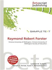 Raymond Robert Forster,6135449389,9786135449389