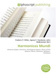 Harmonices Mundi,6132637400,9786132637406