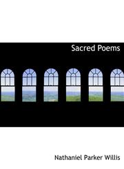 Sacred Poems,1116863928,9781116863925