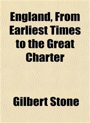 England, From Earliest Times to the Great Charter,1154957217,9781154957211