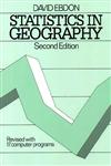 Statistics in Geography: A Practical Approach - Revised with 17 Programs,0631136886,9780631136880