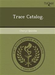 Trace Catalog.,1248973380,9781248973387
