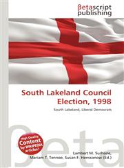 South Lakeland Council Election, 1998,6135125672,9786135125672